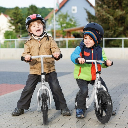 Aluminium verstellbares Laufrad ohne Pedal für Kinder – Schwarz