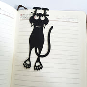 3pcs Curious Cat Bookmark Cutout Bookmark Cute Cat Paws Locate Reading Progress Cat Bookmarks 3D Funny Cat Bookmark For Book Lovers