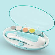 Elektrischer Nagelschneider für Neugeborene, tragbares Nagelpflegeset für Neugeborene, Kleinkinder- und Kinder-Maniküre-Set, Maniküre, leiser Nagelschneider