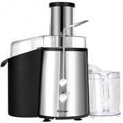 2 Speed Electric Juice Press for Fruit and Vegetable - Color: Silver