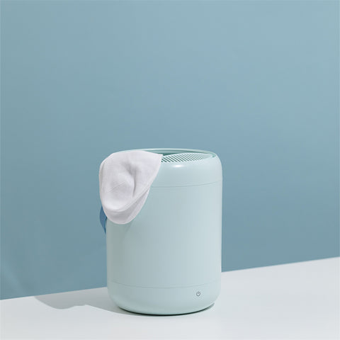 Household Turbo Socks  Washing  Machine Smart Small Blue Light Antibacterial Underwear Socks Washing Machine 2.8 Liters Capacity 12w Blue US Plug
