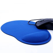 Comfort Wrist Rest Protect Pad Thicken Desk Soft Geometric Mouse Pad Notebook Gaming Pad Rose Red