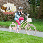 Children Bicycle with Front Handbrake and Rear Coaster Brake-Pink - Color: Pink