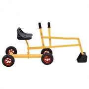 Heavy Duty Kid Ride-on 4-Wheel Excavator Sand Digger - Color: Yellow